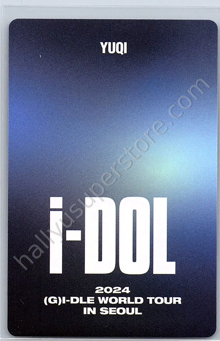 i-dle - Yuqi - 2024 World Tour [i-DOL] Blu-Ray &amp; DVD dvd version