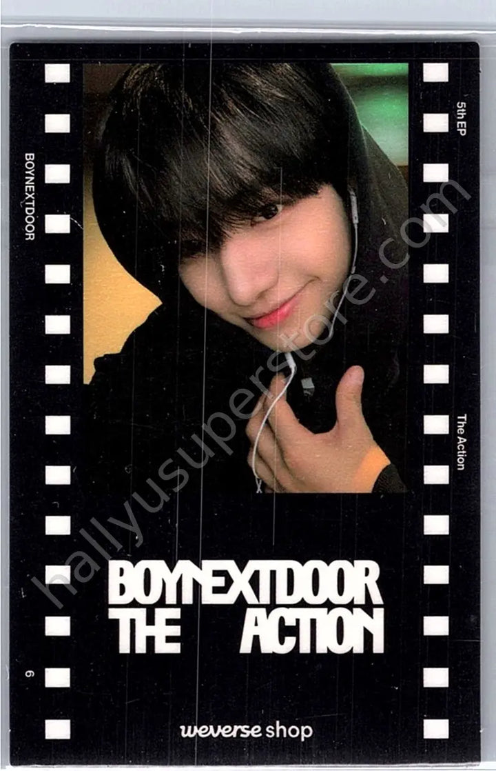 BOYNEXTDOOR - Jaehyun - BOYNEXTDOOR - Jaehyun  - The Action Album pob (pre-order benefit)