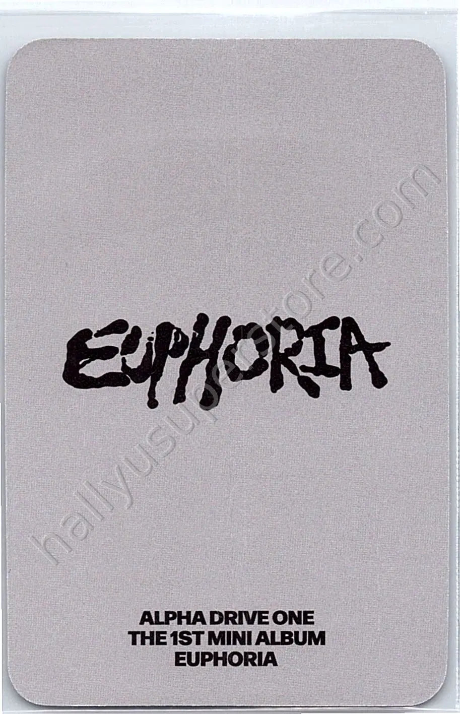 ALPHA DRIVE ONE - Sanghyeon - EUPHORIA aladin broadcast mnet plus merch