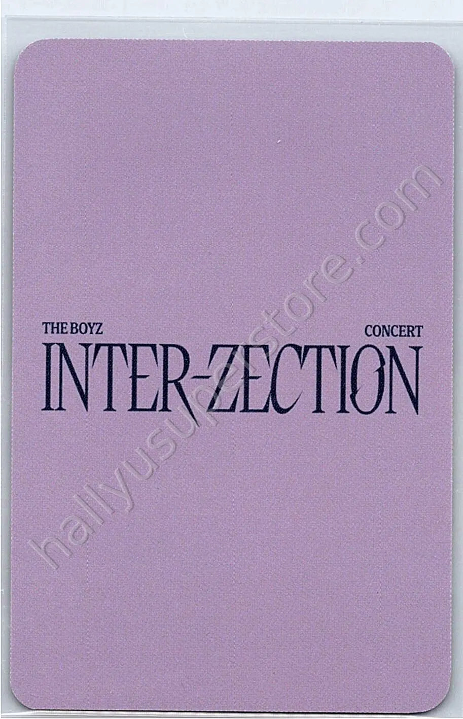 THE BOYZ - Kevin - INTER-ZECTION Concert day 3 entrance / attendance benefit