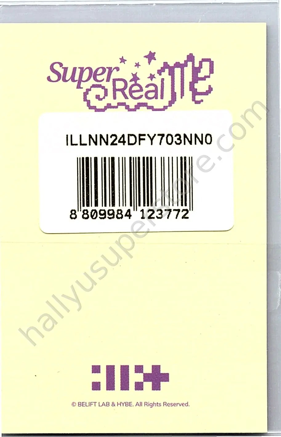ILLIT - Iroha - ILLIT - SUPER REAL ME Album merch photocard purchase benefit