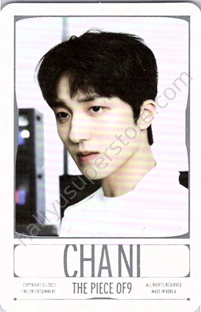 SF9 - Chani - THE PIECE OF9 album photocard catch version concept version