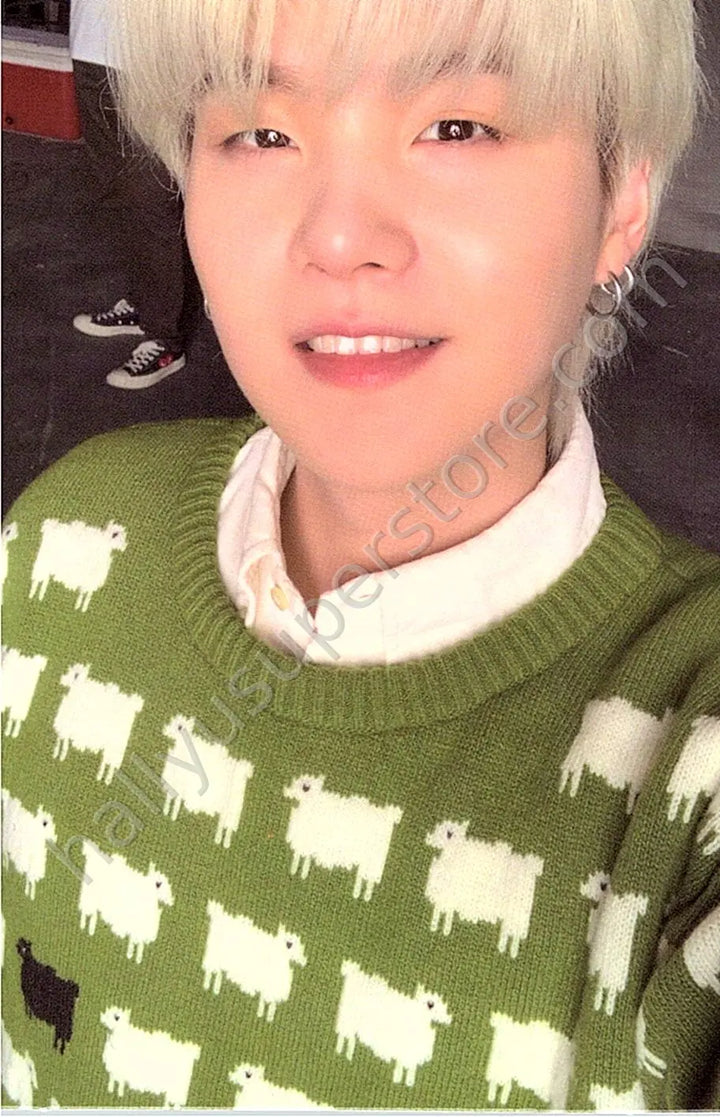 BTS - SUGA - Little Wishes mini photocard special gift version 7