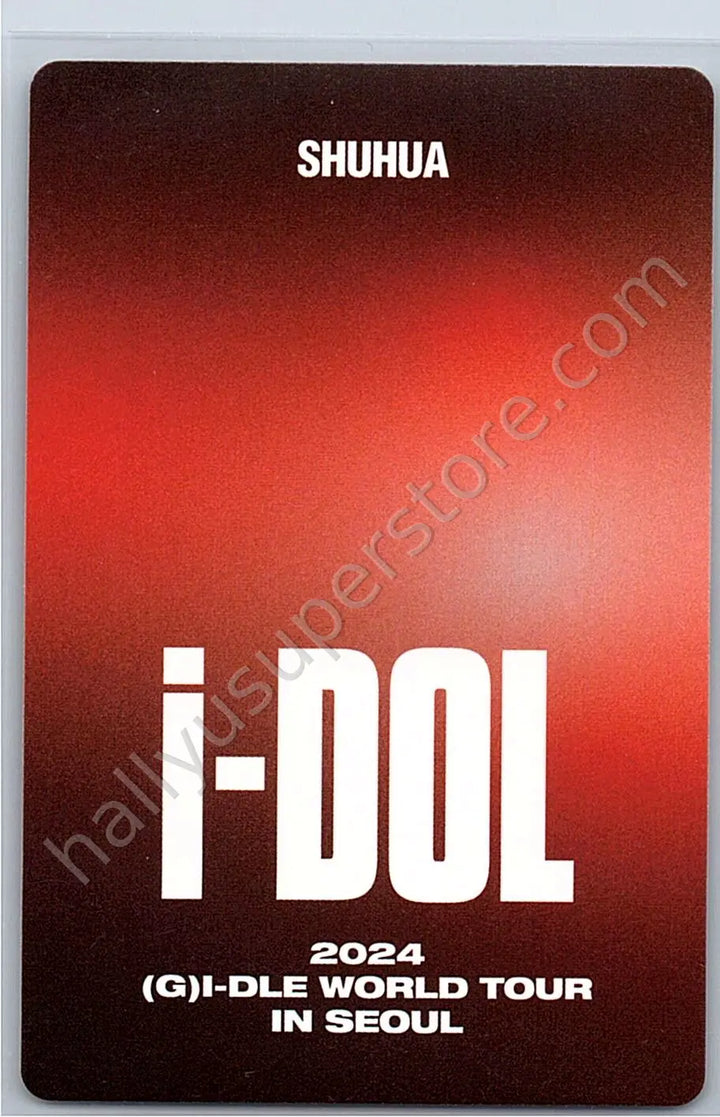 i-dle - Shuhua - 2024 (G)i-dle WORLD TOUR [IDOL] IN SEOUL BLU-RAY