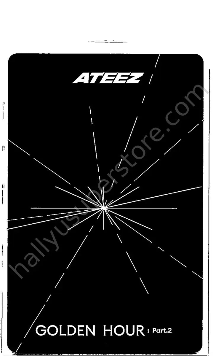 ATEEZ - Yeosang - ATEEZ - Yeosang - Golden Hour : Part.2 Album digipack version album photocard