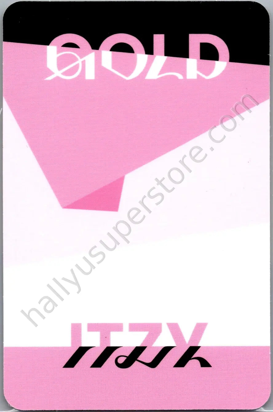 ITZY - Yeji - Gold