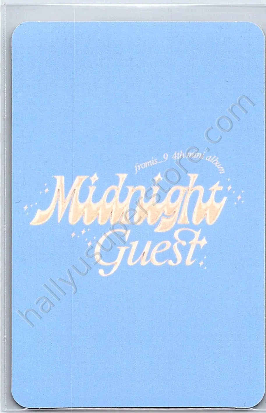 fromis_9 - Nagyung - Midnight Guest album photocard before midnight version photobook version