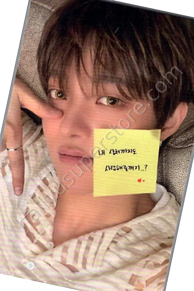 &amp;TEAM - EJ - Mark on Me A version album photocard solo jacket version