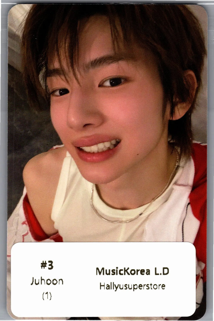 CORTIS The 2nd EP "GREENGREEN" - Music Korea Lucky Draw Event Photocard R3 [26.07.27]