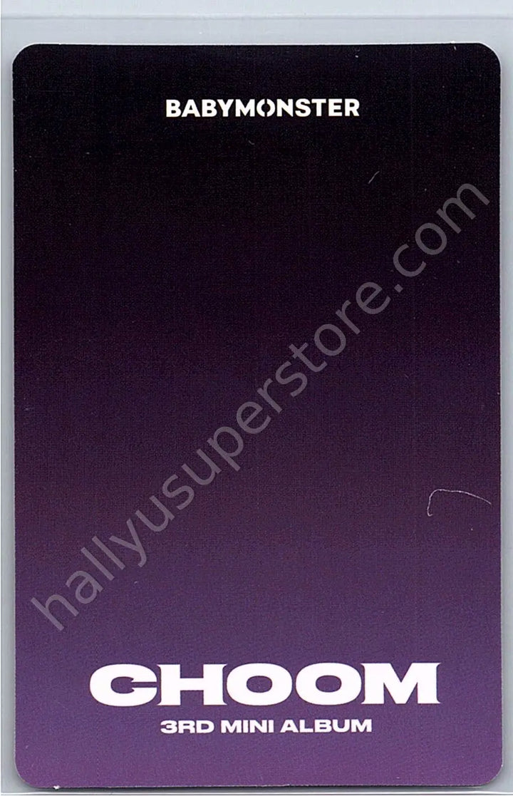 BABYMONSTER - Rora - CHOOM album photocard prism version