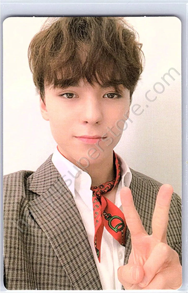 SEVENTEEN - Vernon - An Ode album photocard purple version truth version