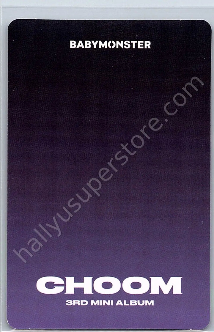 BABYMONSTER - Pharita - Choom Album album photocard prism version