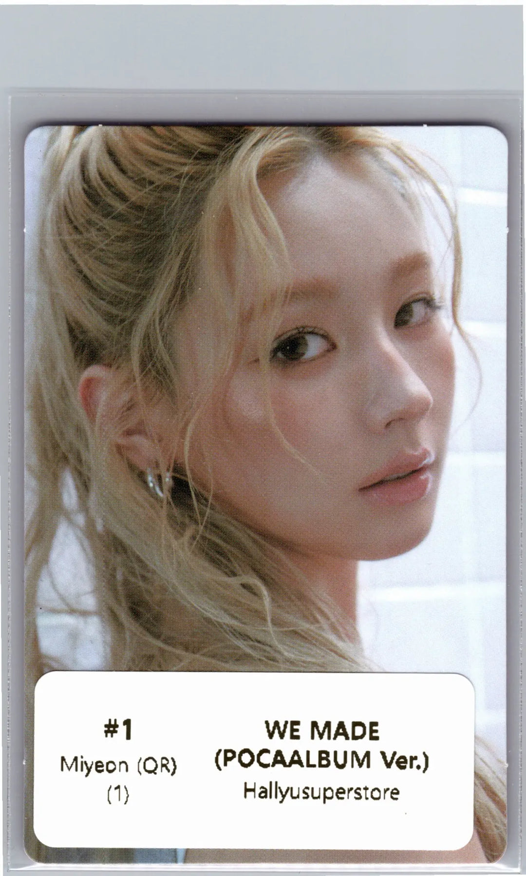 I-DLE "We made" - Official Photocard (POCAALBUM Ver.) [26.07.07]