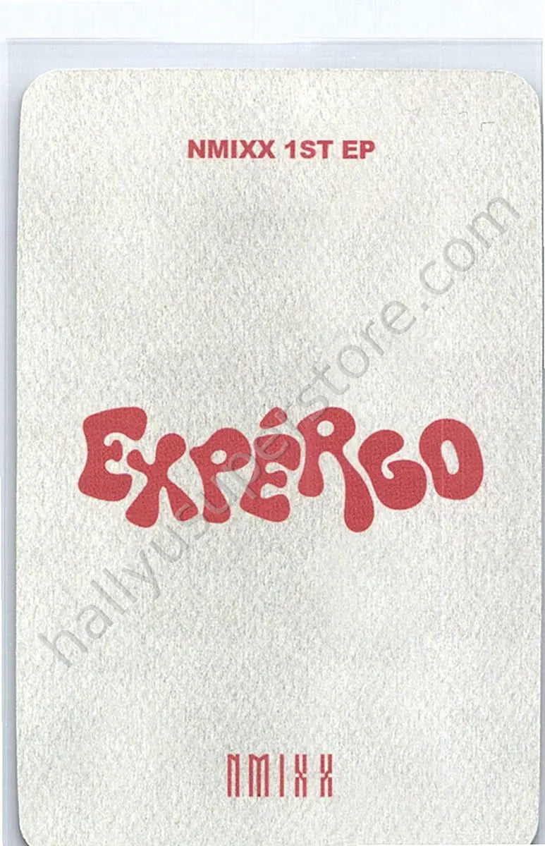 NMIXX - Bae - Expérgo
