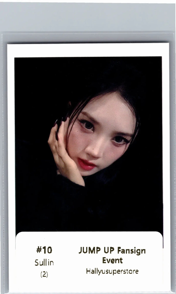 TripleS "LOVE&amp;POP pt.1" - Jump UP Fansign Event Polaroid type Photocard [26.07.06]