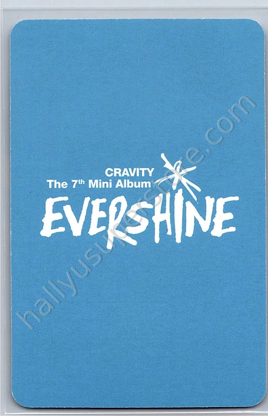 CRAVITY - Woobin - EVERSHINE album photocard sunrise version