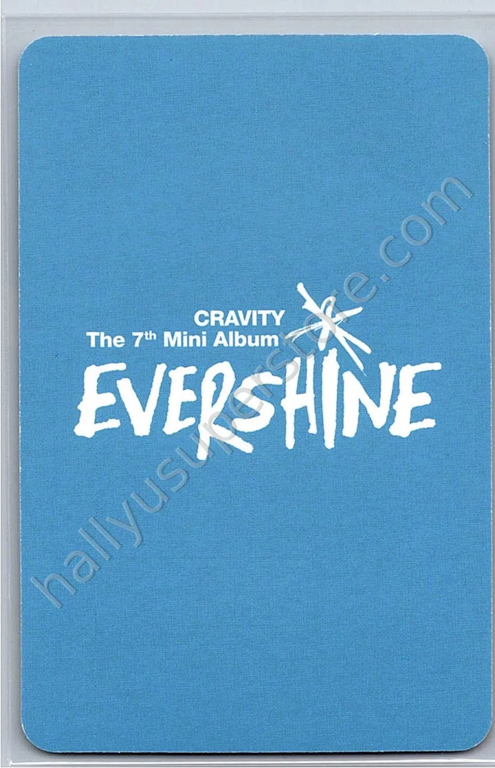 CRAVITY - Woobin - EVERSHINE album photocard sunrise version
