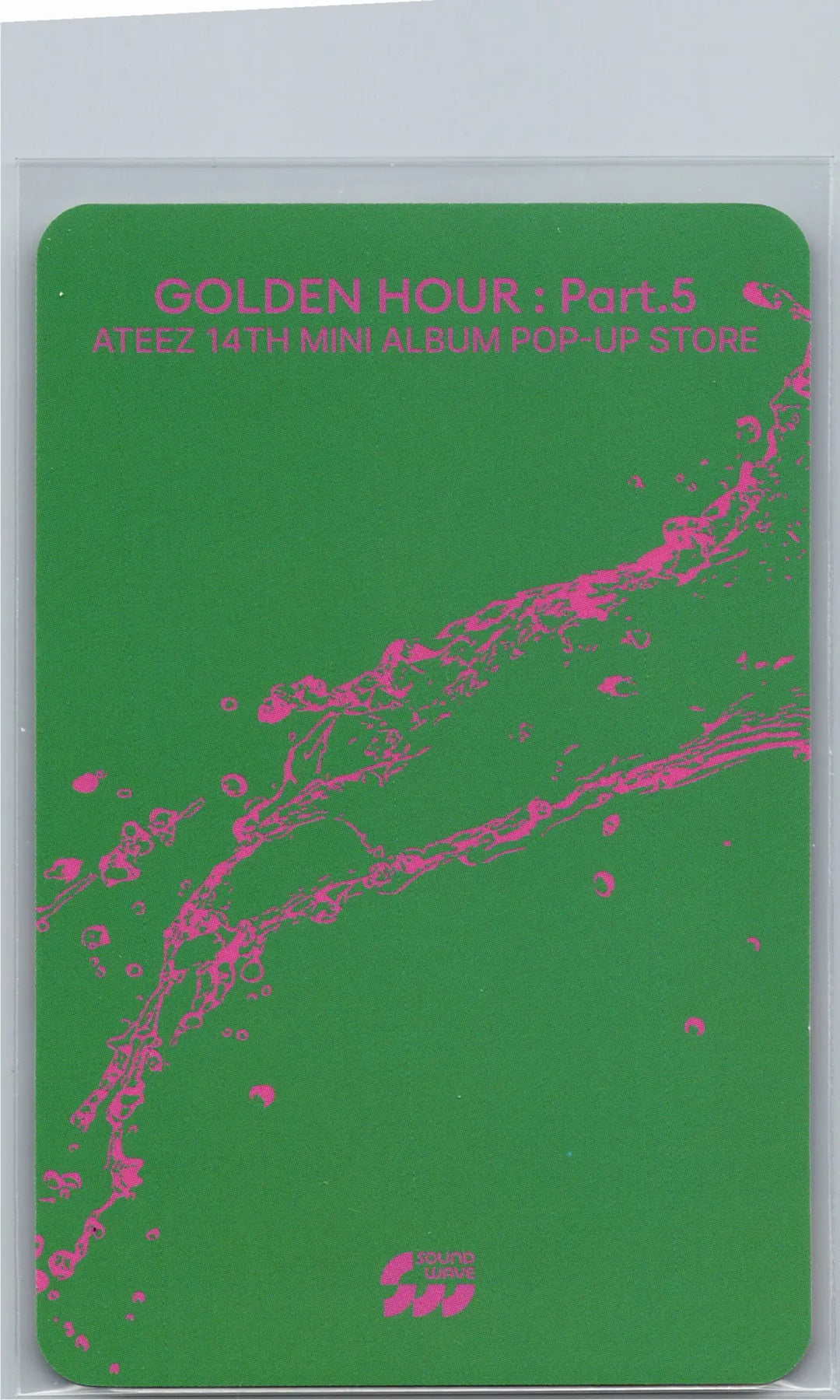 ATEEZ "GOLDEN HOUR : Part.5" - POP-UP STORE Official MD Event Photocard [26.06.26][Restocked 06/29]