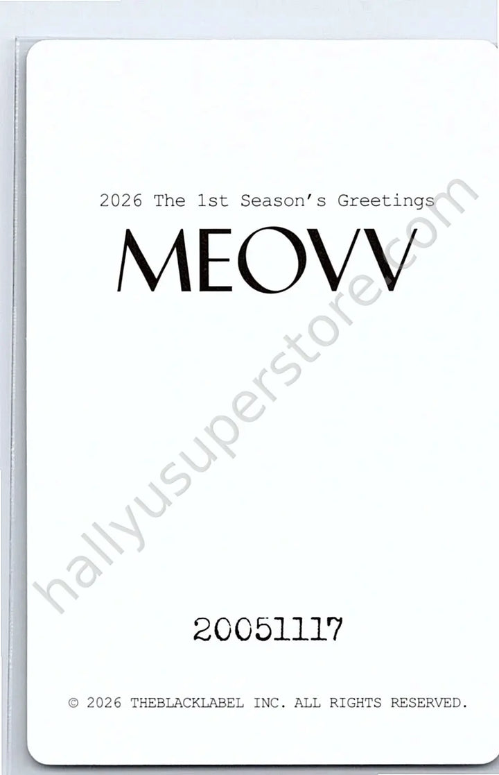 MEOVV - Anna - 2026 Season’s Greetings season&