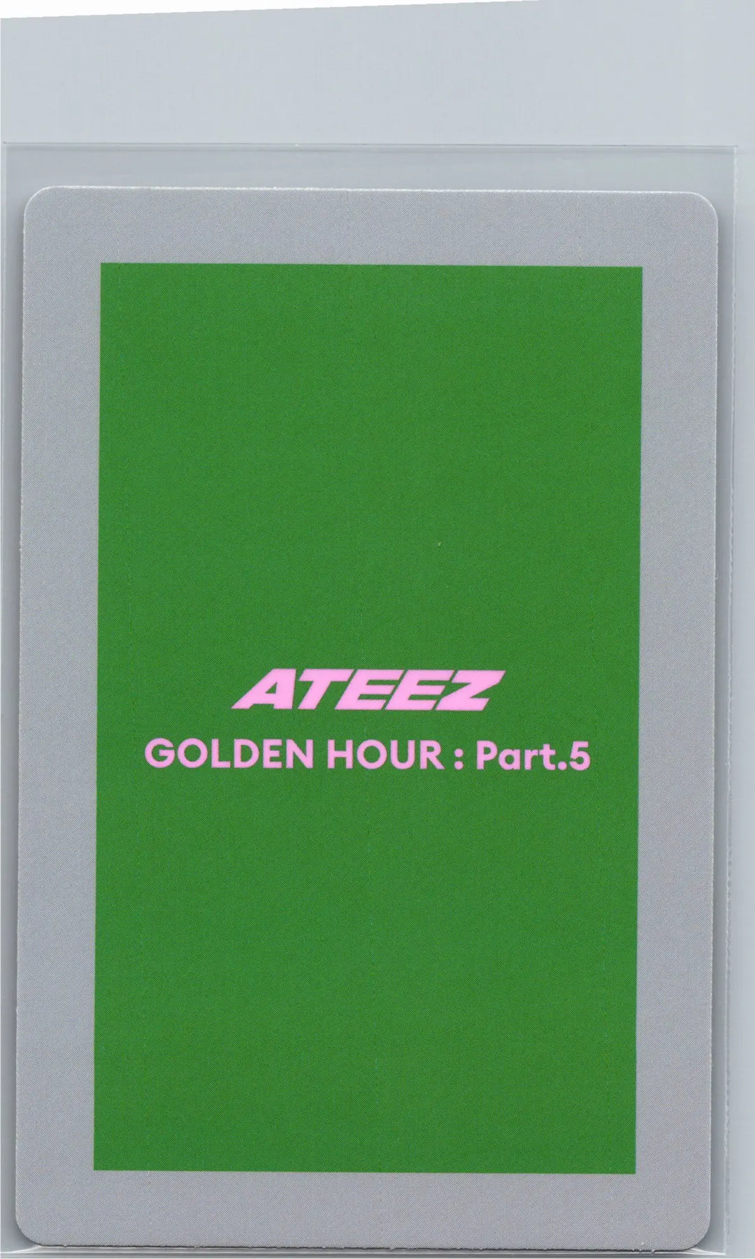 ATEEZ "GOLDEN HOUR : Part.5" - Official Photocard (Diary ver.) [26.06.26]