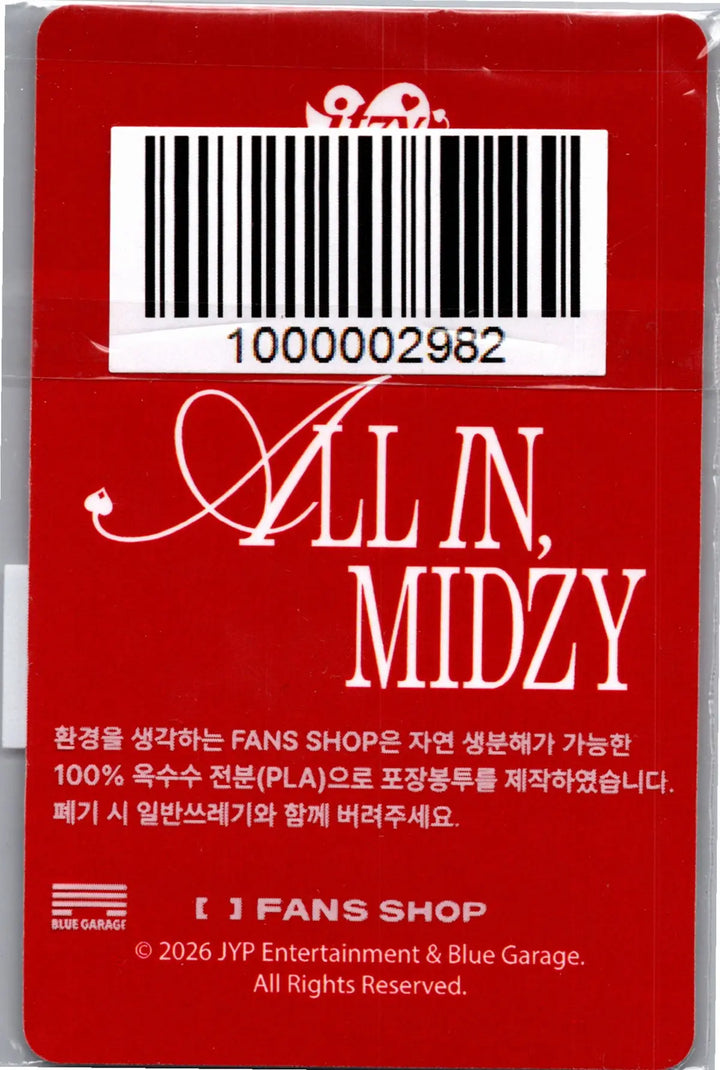 ITZY - ITZY 5th FanMeeting "All in, Midzy" MD Event Photocard [26.08.07][Rectocked08/10]