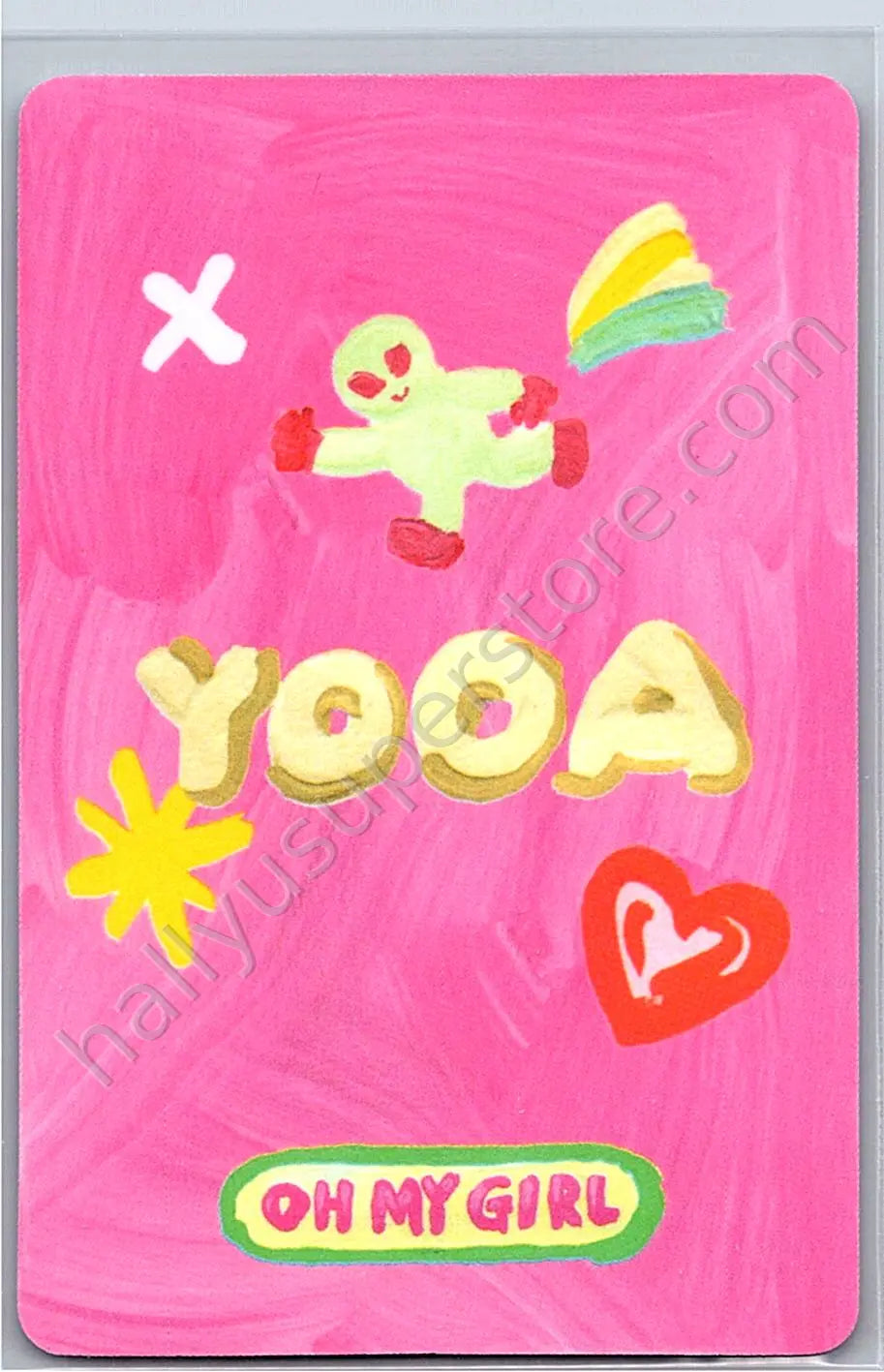OH MY GIRL - YooA - Dear OHMYGIRL album photocard omg bear version