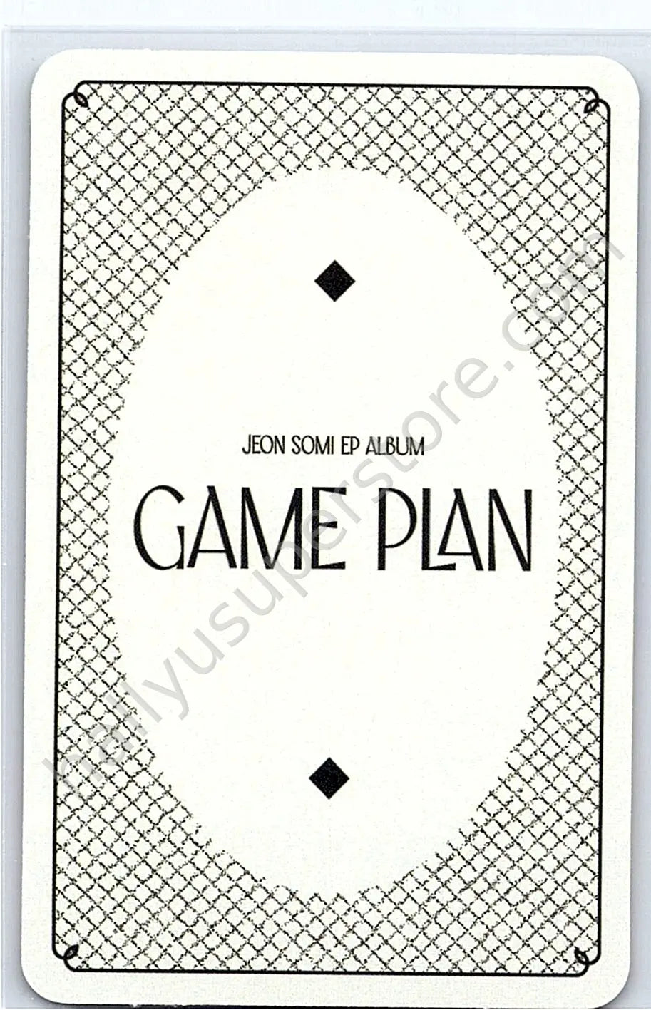 Jeon Somi - Jeon Somi - Game Plan album photocard nemo version random photocard