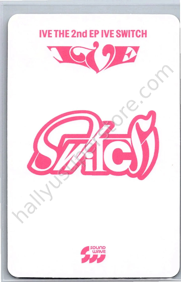 IVE - Rei - IVE SWITCH B version lucky draw (LD) round 1 soundwave