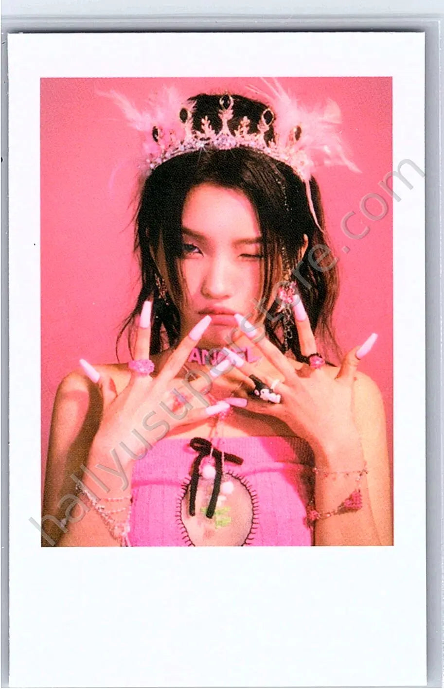 i-dle - Soyeon - I Feel album photocard polaroid queen version standard version