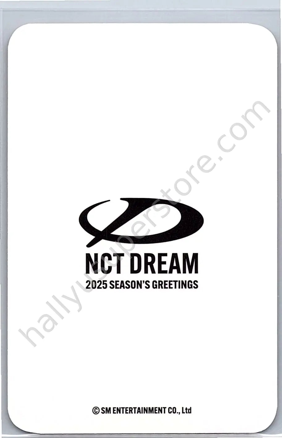NCT DREAM - Jisung - 2025 Season’s Greetings concept version interasia photocard set pob (pre-order benefit)