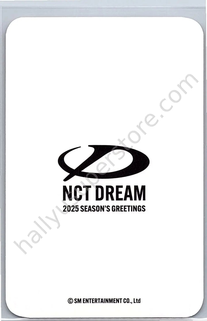 NCT DREAM - Jisung - 2025 Season’s Greetings concept version interasia photocard set pob (pre-order benefit)