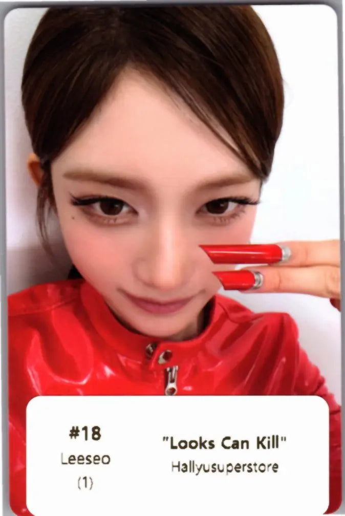 IVE "Looks Can Kill" - Official Photocard [26.10.27]