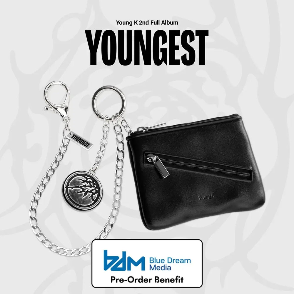 [Pre-Order] YOUNG K - 2nd Full Album YOUNGEST (Wallet & Keyring ver.) + Pre-Order Benefit