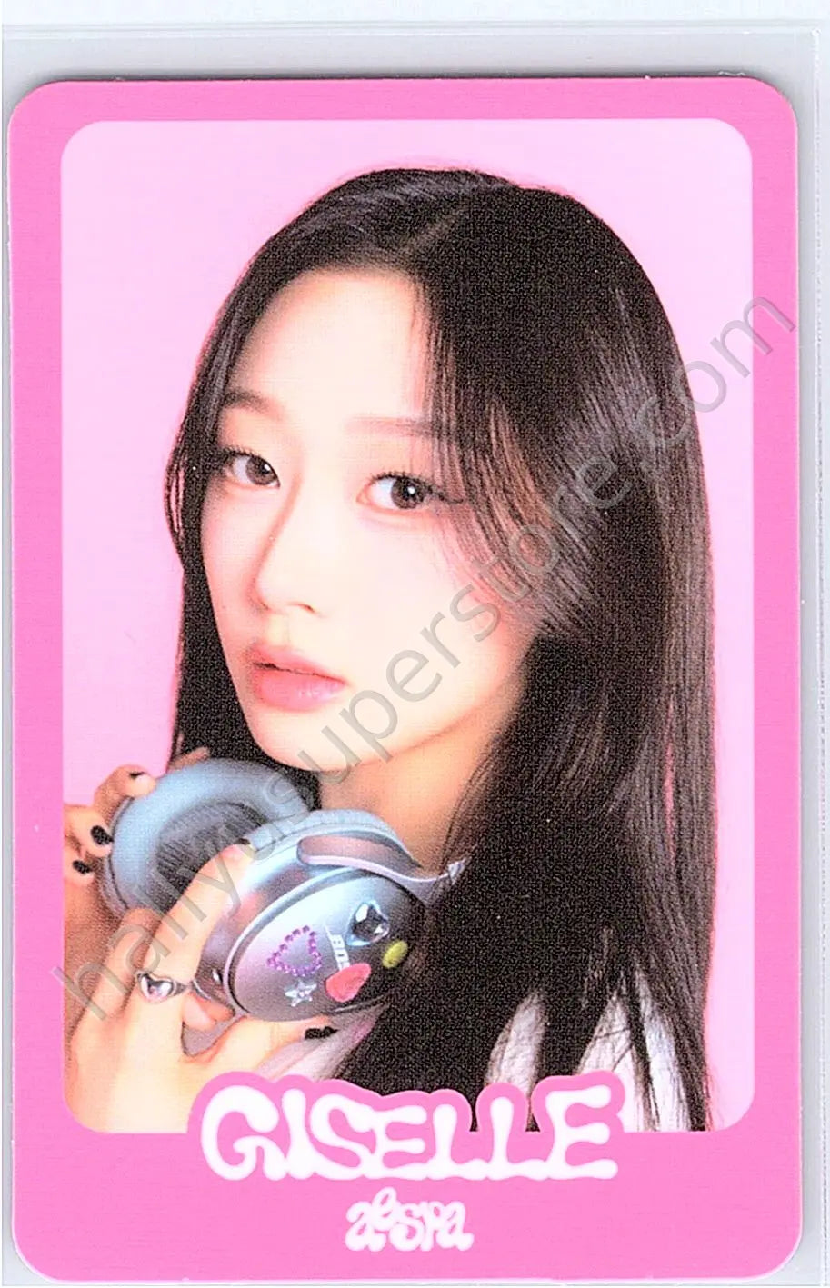 aespa - Giselle - Come To My Illusion A version concept version merch photocard pop-up store trading card