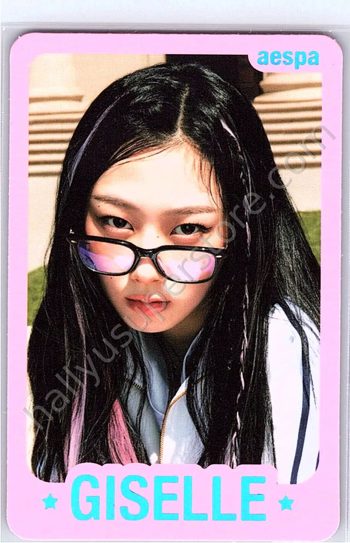 aespa - Giselle - My World MD Events (All) A version trading card
