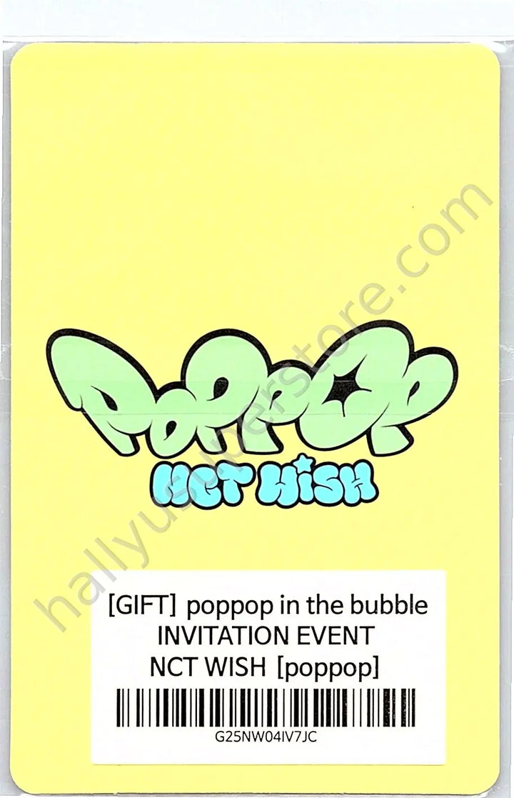 NCT WISH - Ryo - POPPOP