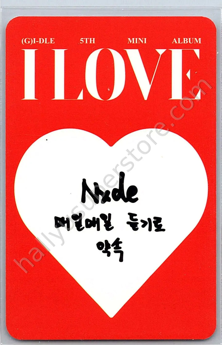 i-dle - Yuqi - I Love ktown4u pob (pre-order benefit)