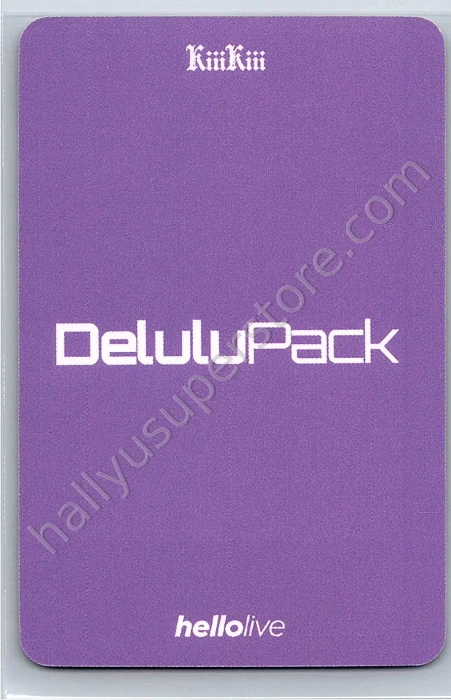 KiiiKiii - Haum - KiiiKiii - Delulu Pack Album hellolive video call (fancall) fansign