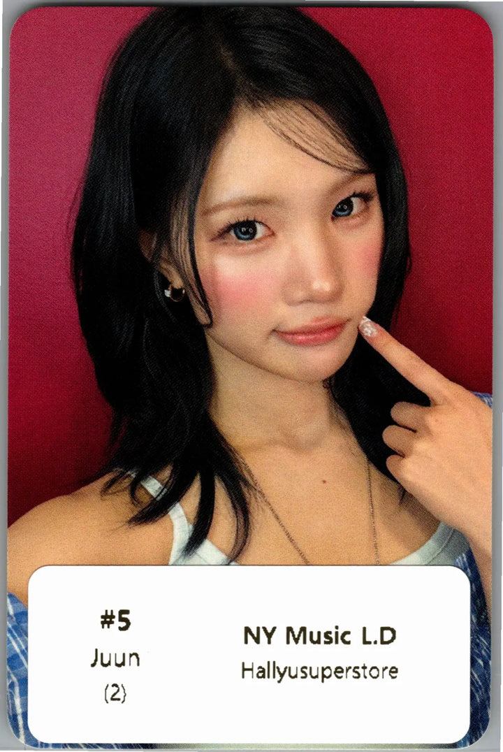 Hearts2Hearts "Lemon Tang" - NY Music Lucky Draw Event Photocard [26.08.04]