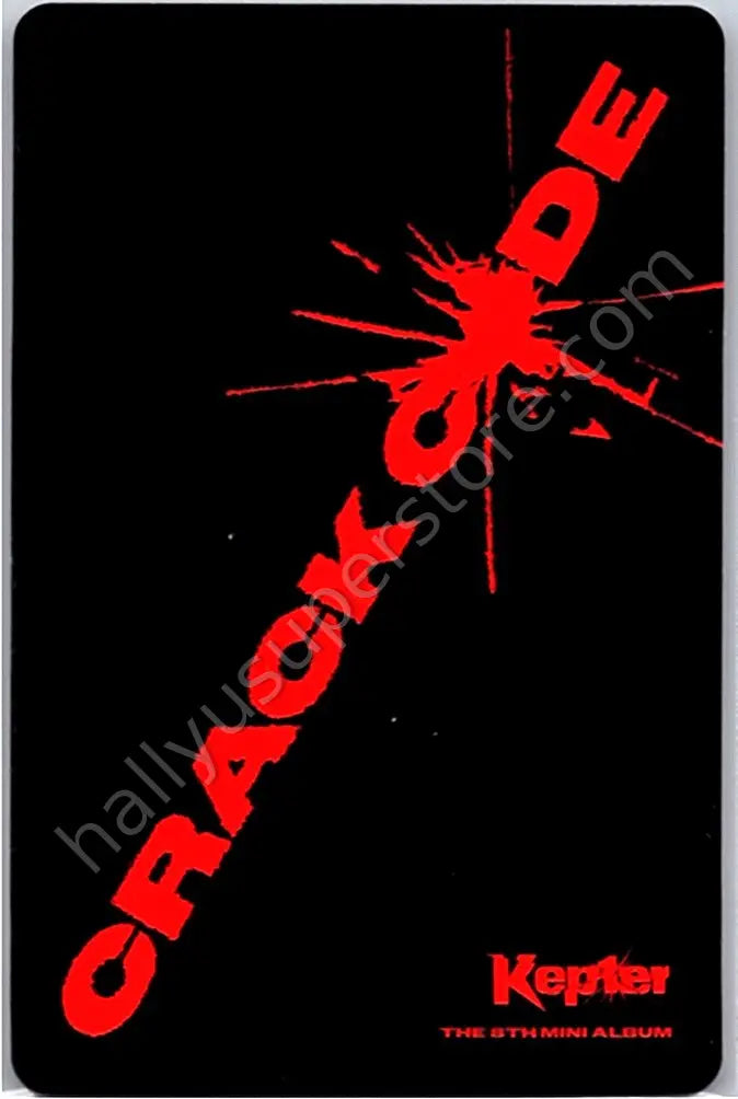Kep1er - Yujin - Crack Code album photocard unlocked version