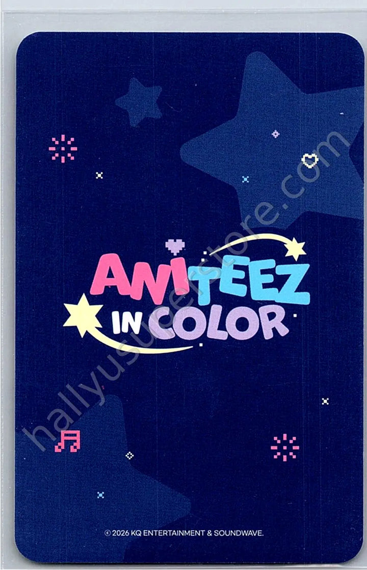 ATEEZ - Hongjoong - ANITEEZ IN COLOR trading card version 5