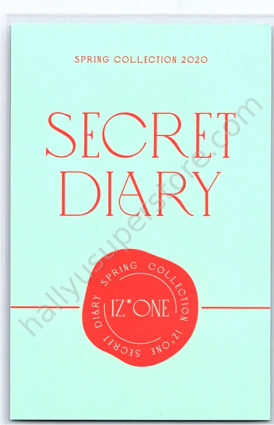 IZ*ONE - Yena - SPRING COLLECTION 2020 “SECRET DIARY” calendar version polaroid set