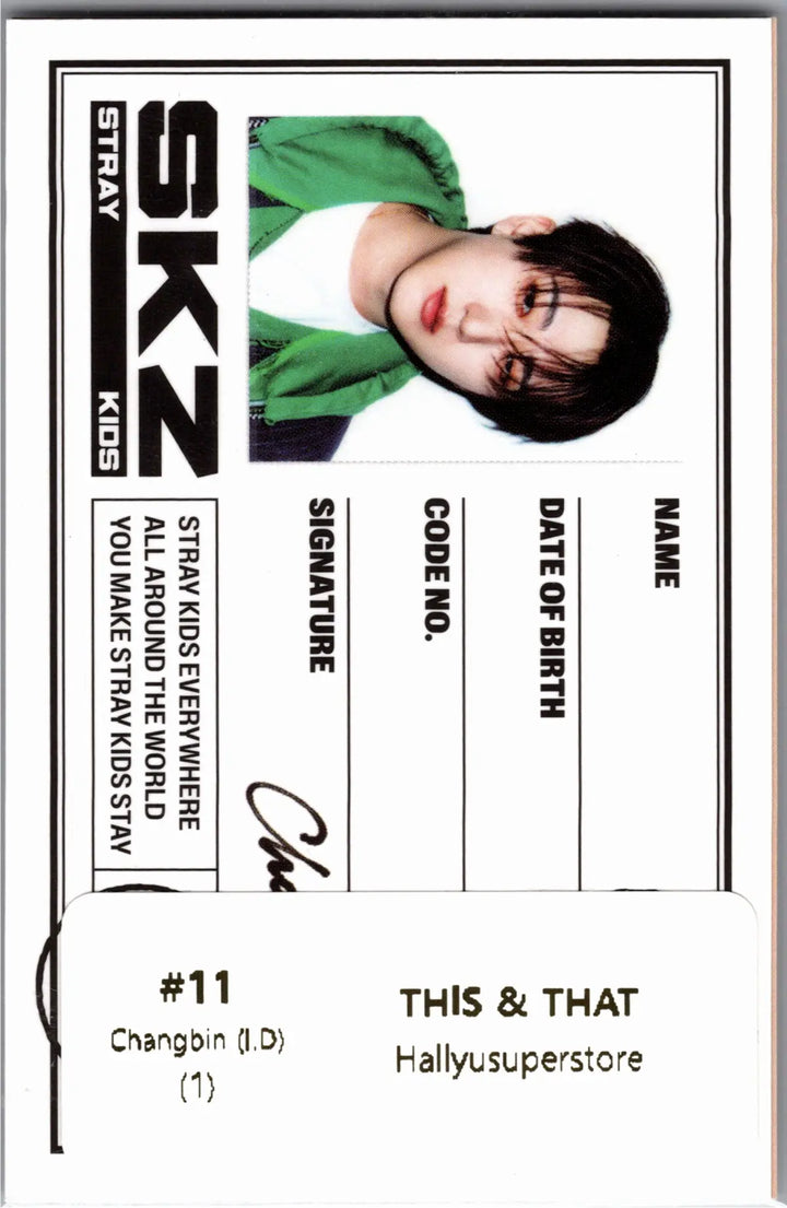 Stray Kids "THIS &amp; THAT" - Official Photocard (Photobook Ver.) (2) [26.08.10]