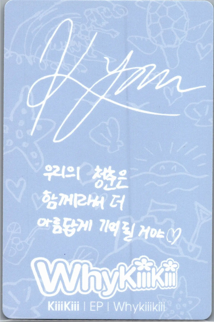 KiiiKiii "WhyKiiiKiii" - Official Photocard (GUIDE BOOK, SUMMER ISSUE VER.) [26.08.21]