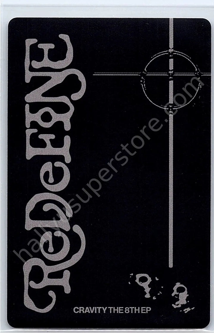 CRAVITY - Seongmin - ReDeFINE album photocard redefine version
