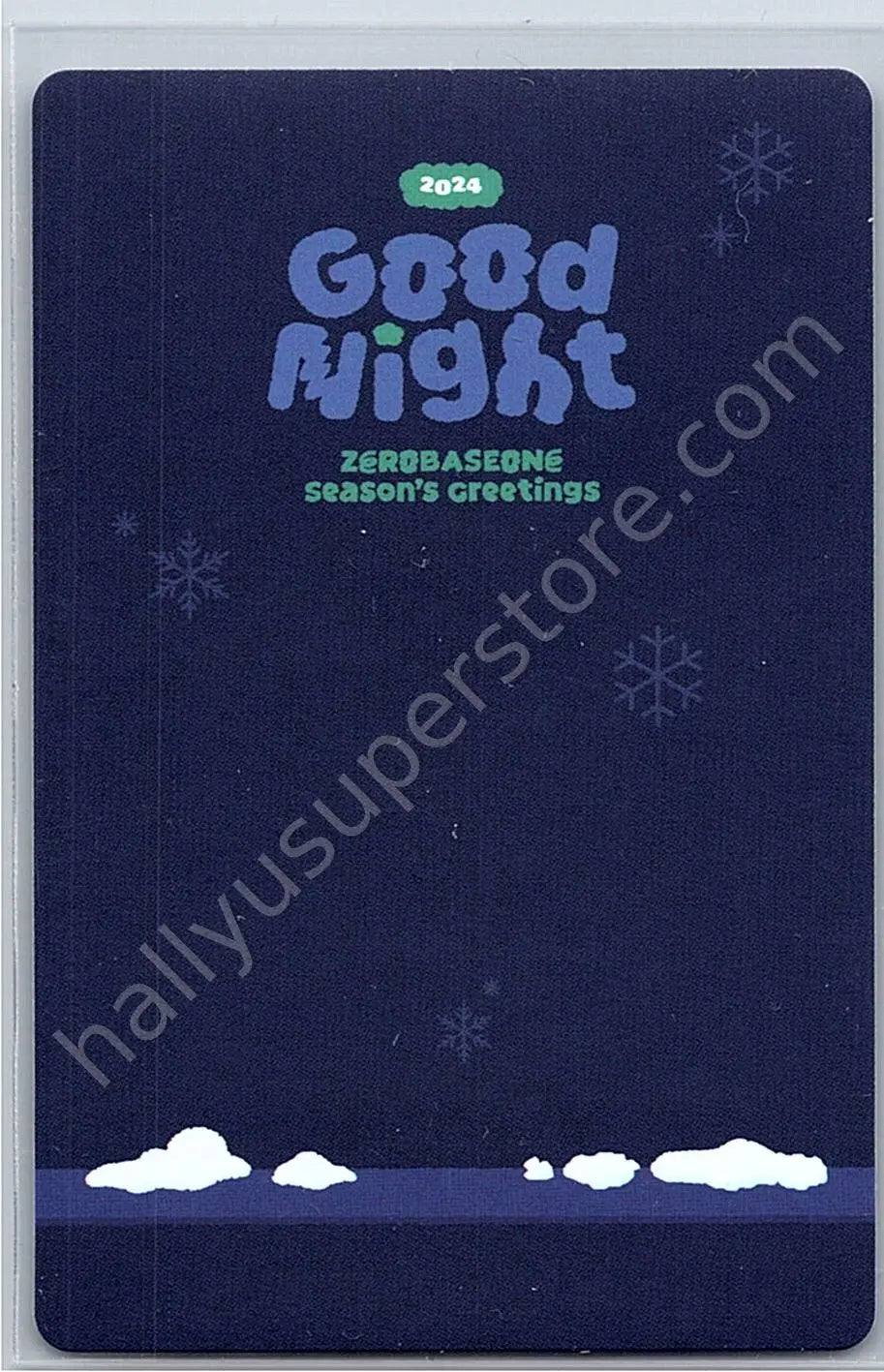 ZEROBASEONE - Hanbin - 2024 Seasons Greetings &