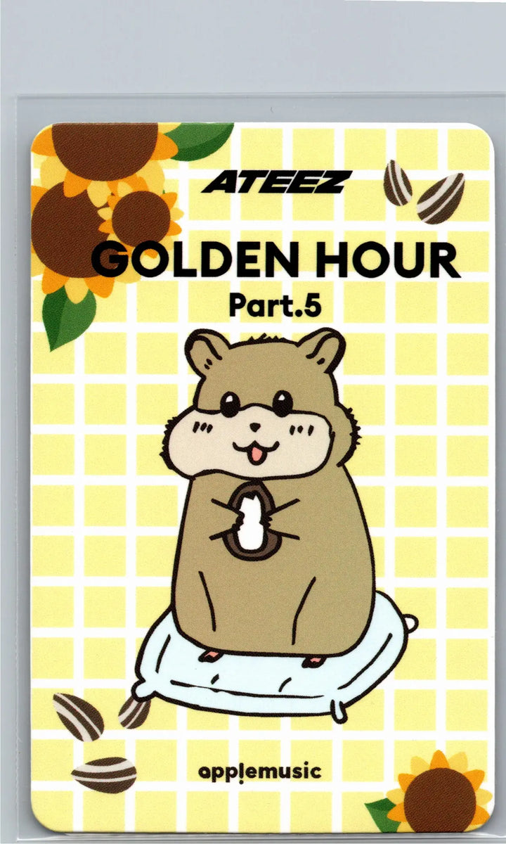 ATEEZ "GOLDEN HOUR : Part.5" - Apple Music Fansign Event Photocard (DIGIPACK Ver.) [26.07.02]