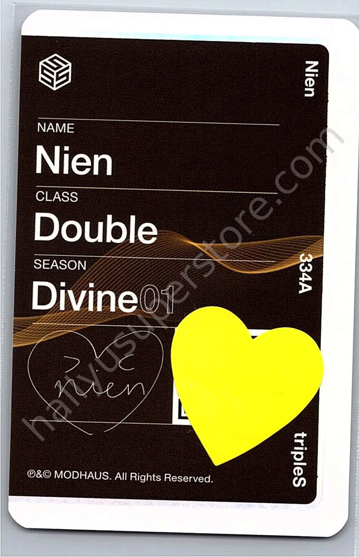 tripleS - Nien - Performante album photocard objekt music album (UNSCANNED)