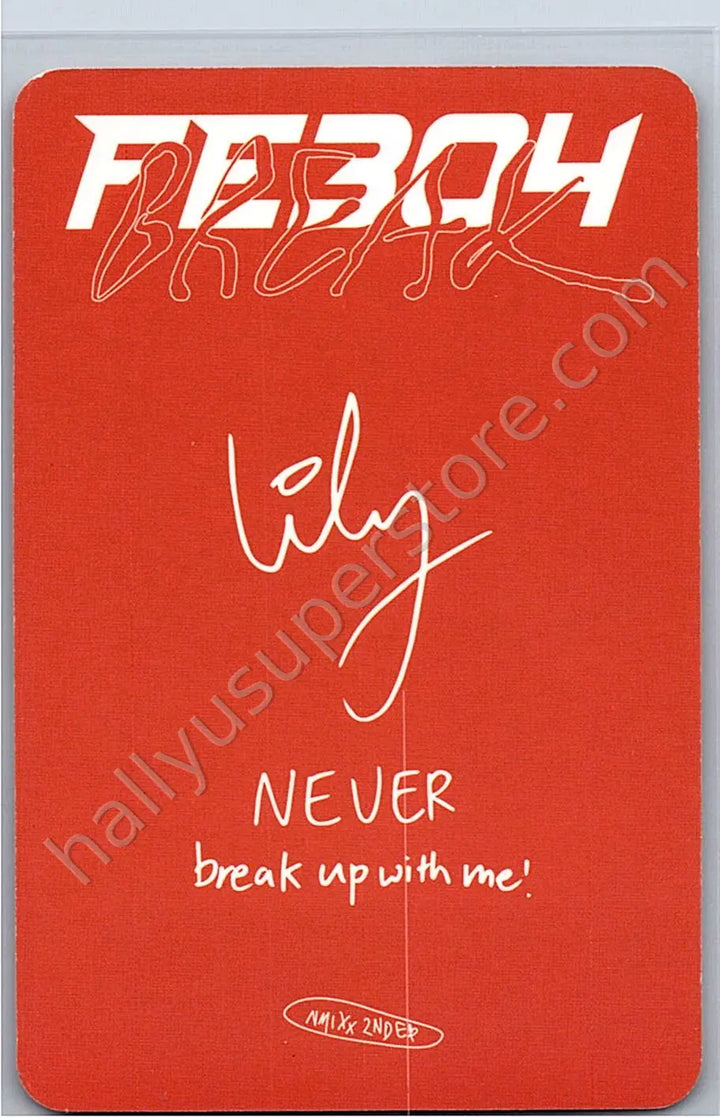 NMIXX - Lily - Fe3O4: BREAK