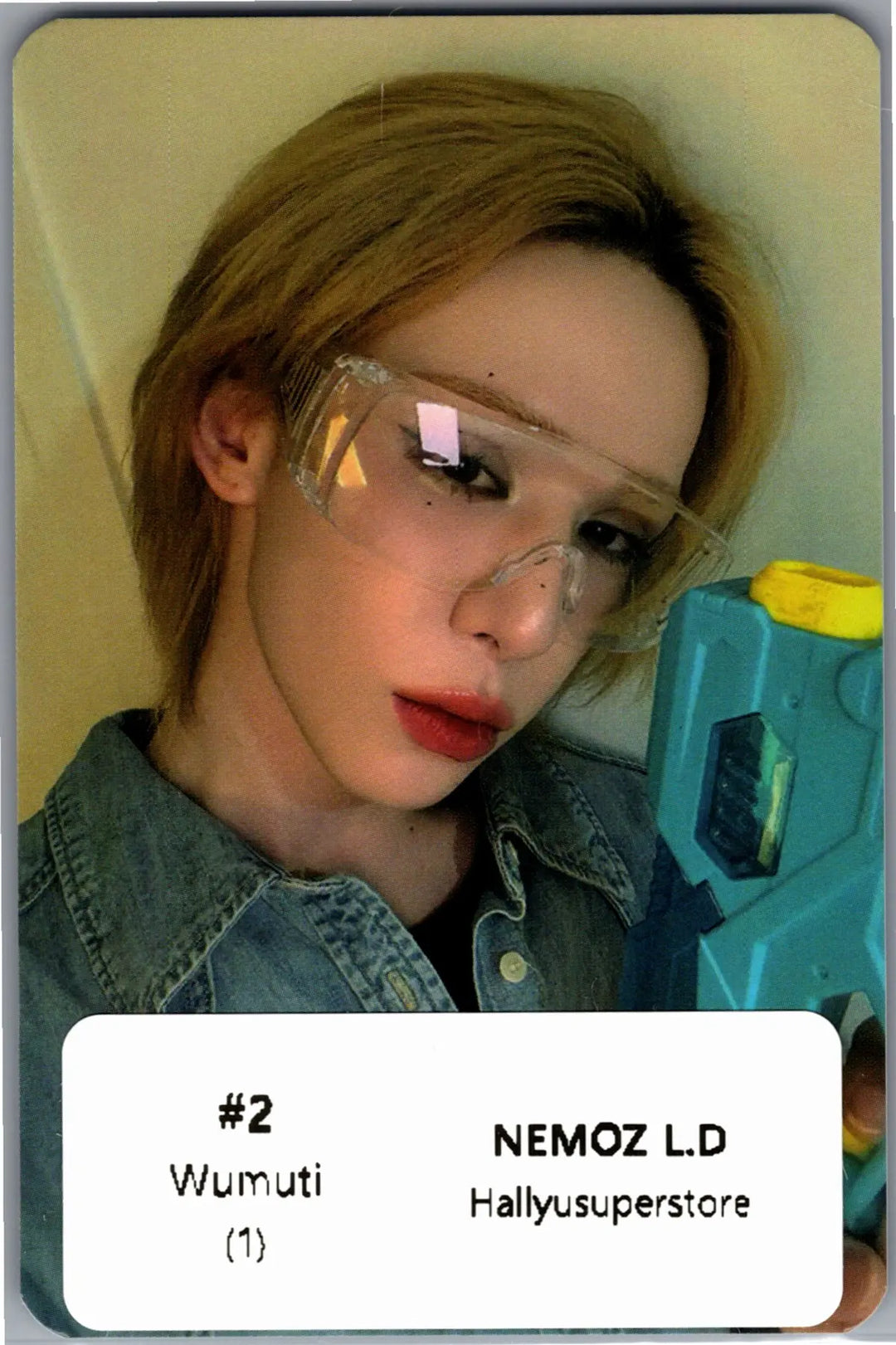XLOV "I,God" - NEMOZ Lucky Draw Event Photocard R3 [26.08.18]